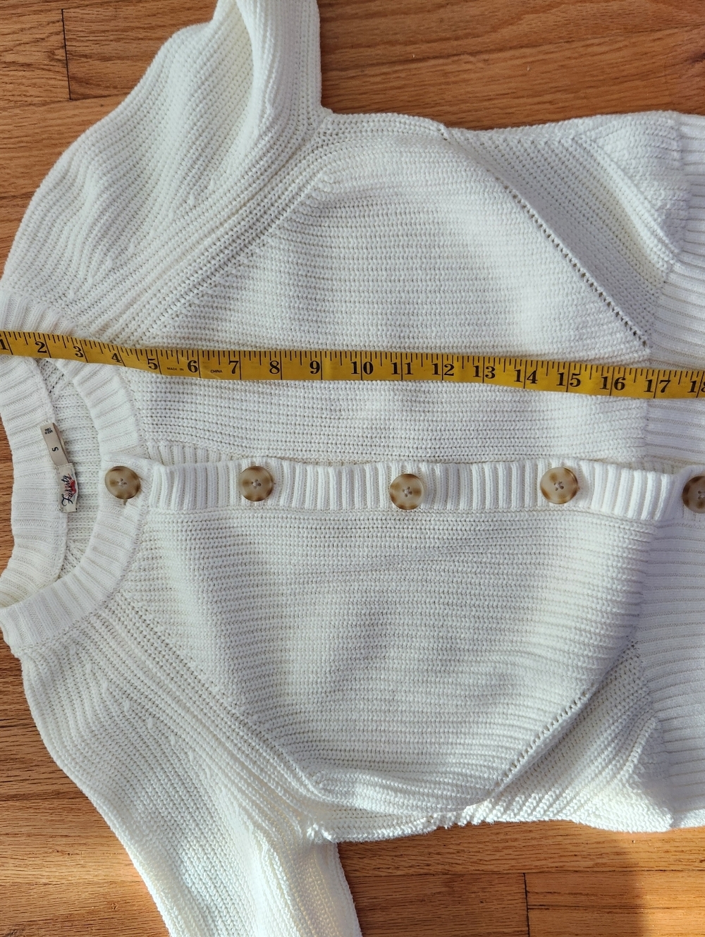 Faherty Sunwashed Fisherman Cardigan Size Small - Picture 8 of 12